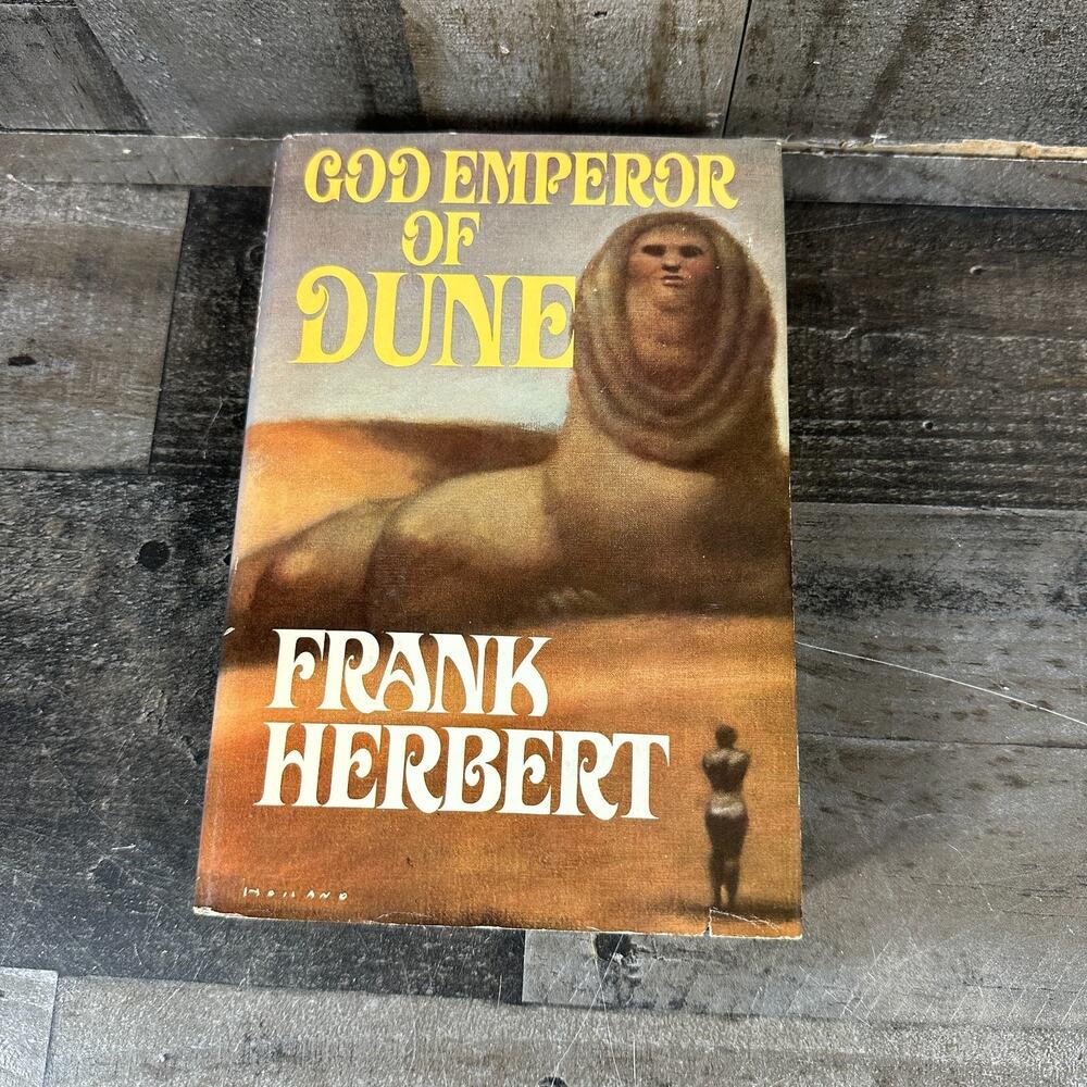 God Emperor of Dune by Frank Herbert | 1981 Book Club Edition Hardcover